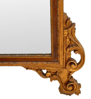 Baroque Style Gilt Composition Mirror (9742194671923)