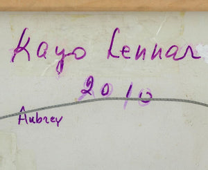 Kayo Lennar "Aubrey" Mixed Media on Canvas (9747062227251)