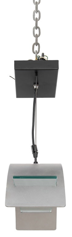 Postmodern Aluminum and Glass Hanging Light (9742203191603)