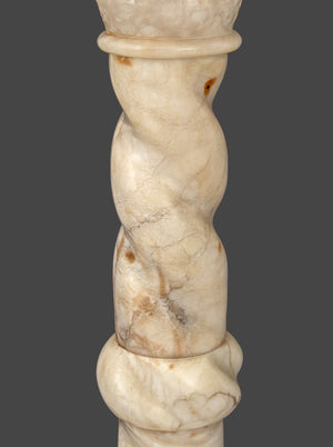Marble Twisting Pedestal Base (9742200176947)