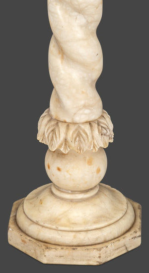 Marble Twisting Pedestal Base (9742200176947)