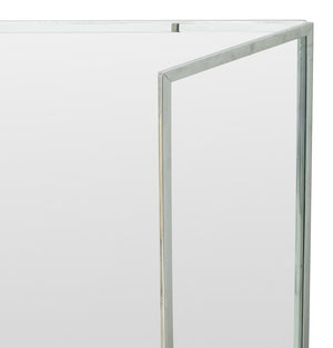 Danny Alessandro Style Tri-fold Chrome Fire Screen (9742194999603)