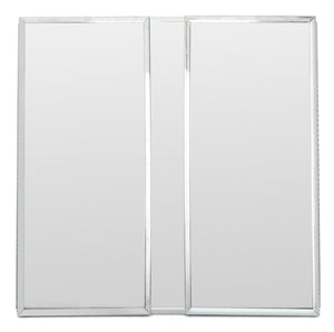 Danny Alessandro Style Tri-fold Chrome Fire Screen (9742194999603)