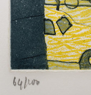 Julian Trevelyan "Piazza..." Etching & Aquatint (9747106791731)