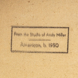 Andy Miller Abstract Composition Oil on Canvas (9741518438707)
