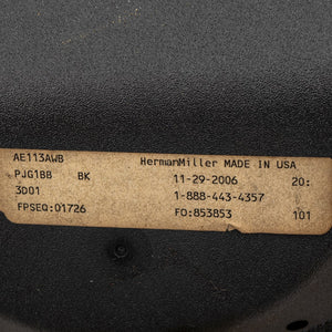 Herman Miller Aeron Adjustable Swivel Chair (9742200701235)