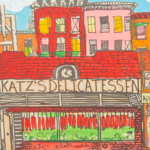 Charles Fazzino Katz's Delicatessen Mixed Media (9781401387315)