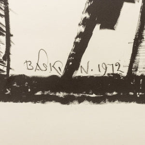 Leonard Baskin "Spies on His Enemies" Lithograph (9747132088627)