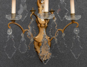 Regency Style Brass Five-Light Sconce (9742203552051)