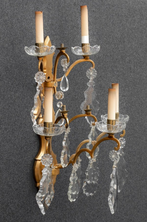 Regency Style Brass Five-Light Sconce (9742203552051)