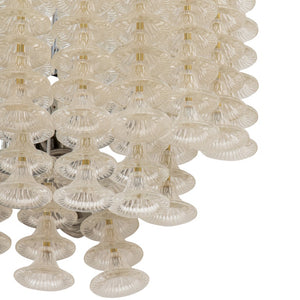 Venini Style Two-Tier Crystal Sconce (9742203617587)