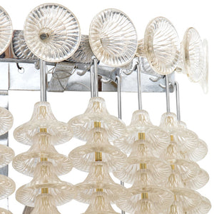Venini Style Two-Tier Crystal Sconce (9742203617587)