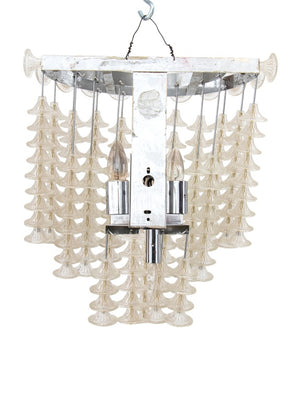 Venini Style Two-Tier Crystal Sconce (9742203617587)