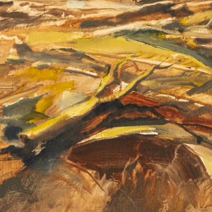 John M. Metheany III Forest Clearing Oil on Board (9801001664819)