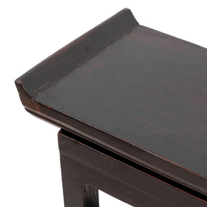 Chinese Ebonized Wood Console Table (9742201323827)