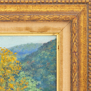 American School Rolling Hills Oil on Board (9805587185971)