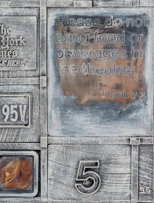 Bill Clark Found Object Assemblage on Board (9801802187059)