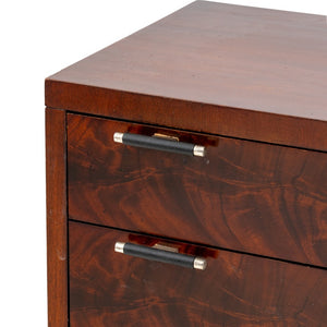 Art Deco Style Mahogany Chest of Drawers (9742201979187)