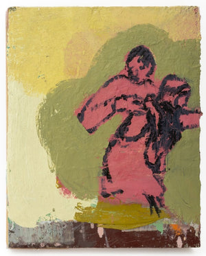 Sybille Rath "Zusammen" Oil on Board, 2000 (9747140772147)
