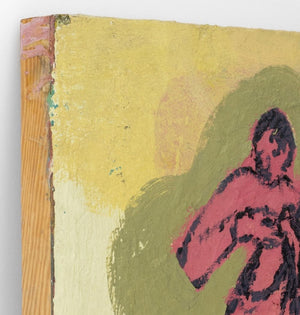 Sybille Rath "Zusammen" Oil on Board, 2000 (9747140772147)
