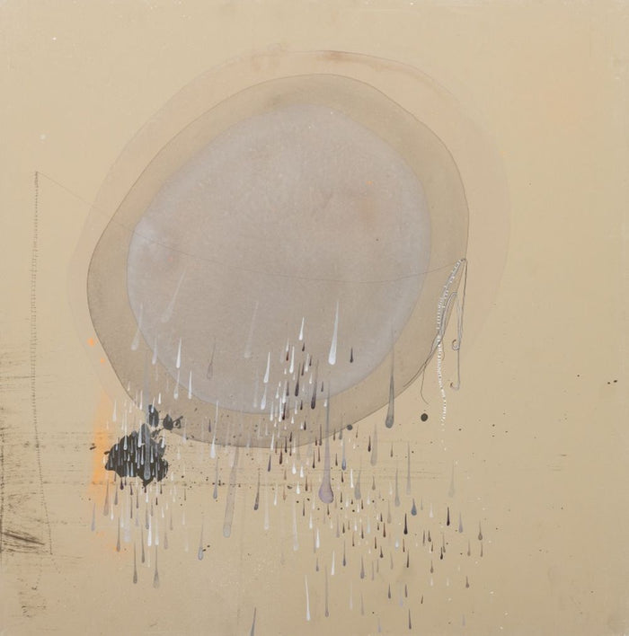 Abstract Composition Diptych Mixed Media on Board