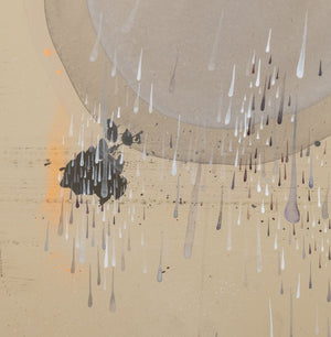 Abstract Composition Diptych Mixed Media on Board (9802509779251)