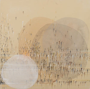 Abstract Composition Diptych Mixed Media on Board (9802509779251)
