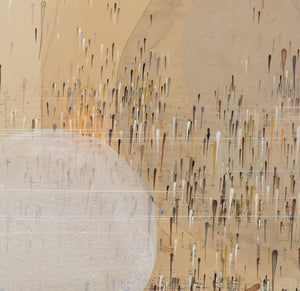 Abstract Composition Diptych Mixed Media on Board (9802509779251)