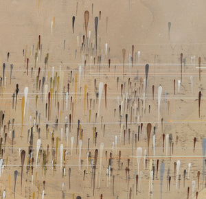 Abstract Composition Diptych Mixed Media on Board (9802509779251)