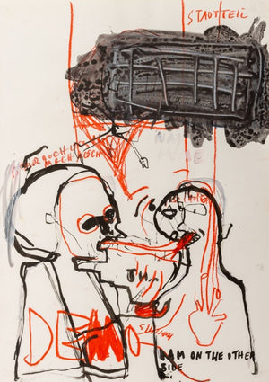 Theo Boettger Abstract Composition Mixed Media, 13 (9802511548723)