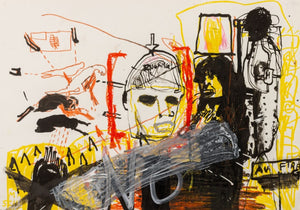 Theo Boettger Abstract Composition Mixed Media, 13 (9802511548723)