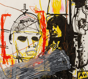 Theo Boettger Abstract Composition Mixed Media, 13 (9802511548723)