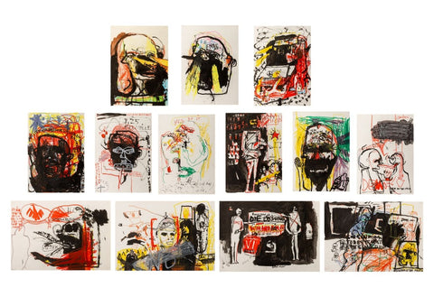 Theo Boettger Abstract Composition Mixed Media, 13