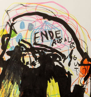 Theo Boettger Abstract Composition Mixed Media, 13 (9802511548723)