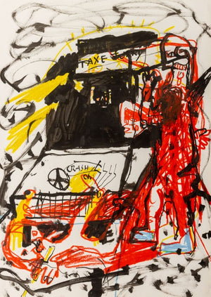 Theo Boettger Abstract Composition Mixed Media, 13 (9802511548723)