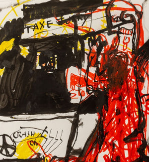 Theo Boettger Abstract Composition Mixed Media, 13 (9802511548723)