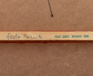 Paolo Barrile "Scrittura" Acrylic on Panel, 1997 (9768321810739)