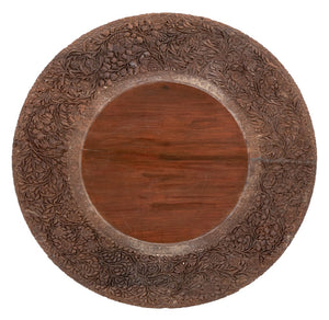 Aesthetic Movement Floral Motif Carved Medallion (9742195360051)