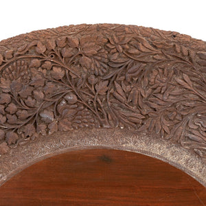 Aesthetic Movement Floral Motif Carved Medallion (9742195360051)