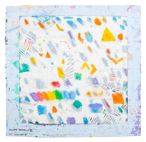 Elfi Schuselka "Yellow Triangle II" Mixed Media (9756665053491)