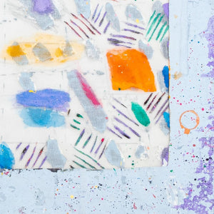 Elfi Schuselka "Yellow Triangle II" Mixed Media (9756665053491)