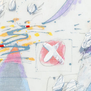 Elfi Schuselka "Pekabu II" Mixed Media, 1983 (9756672819507)