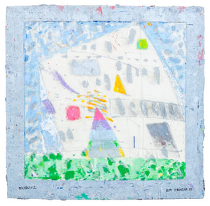Elfi Schuselka "Pekabu II" Mixed Media, 1983 (9756672819507)