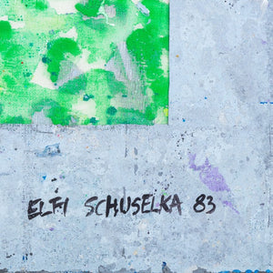 Elfi Schuselka "Pekabu II" Mixed Media, 1983 (9756672819507)
