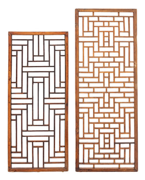 Chinese Geometric Wood Panels, 2 (9742195425587)