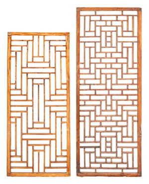 Chinese Geometric Wood Panels, 2 (9742195425587)