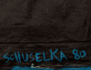 Elfi Schuselka Untitled Mixed Media on Tarlatan (9768423719219)