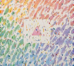 Elfi Schuselka "Triangle in 5" Mixed Media on Mesh (9768431190323)