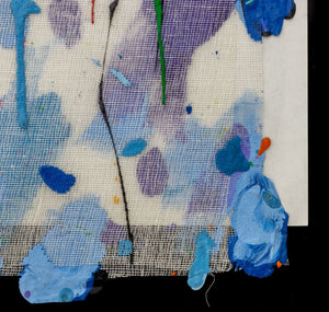 Elfi Schuselka "Triangle in 5" Mixed Media on Mesh (9768431190323)
