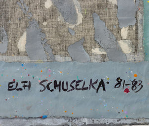 Elfi Schuselka Abstract Composition Mixed Media (9757690233139)